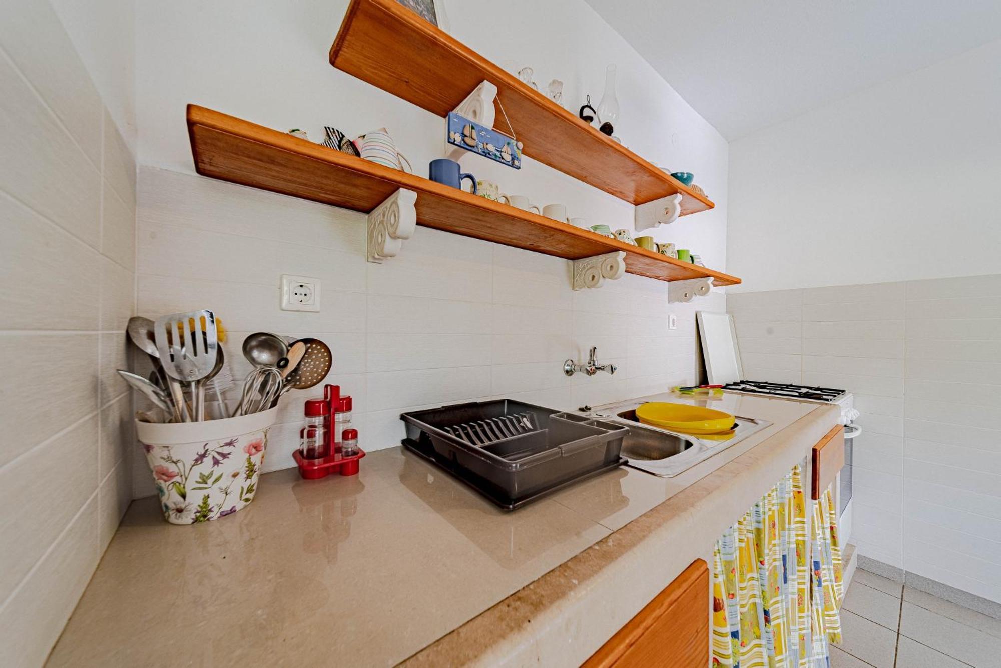 Seaside House For Families With Children Cove Rasohatica, Korcula - 4386 룸바르다 객실 사진