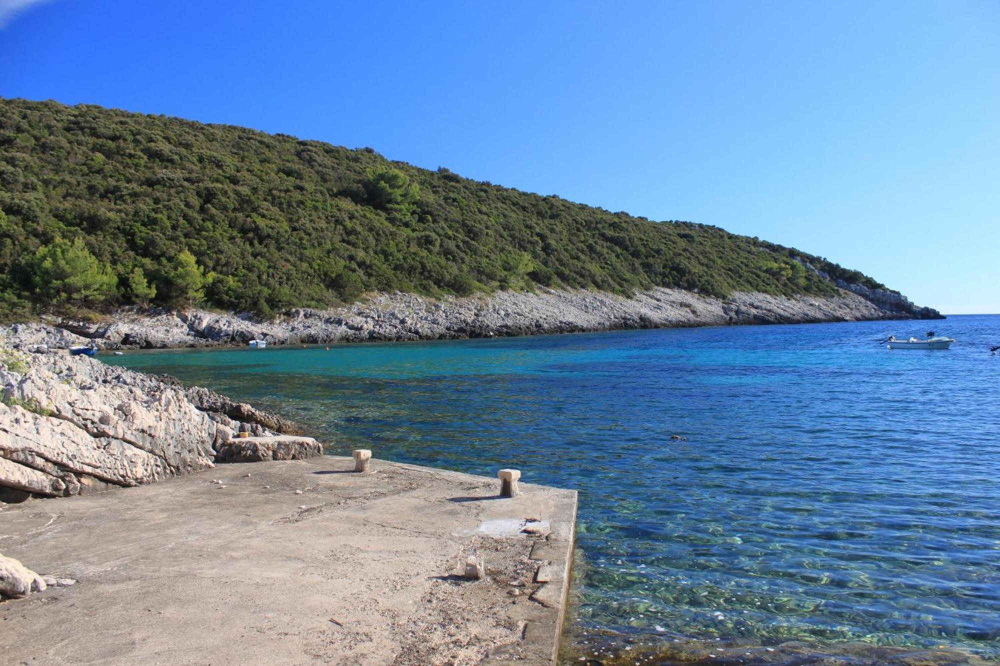 Seaside House For Families With Children Cove Rasohatica, Korcula - 4386 룸바르다 외부 사진