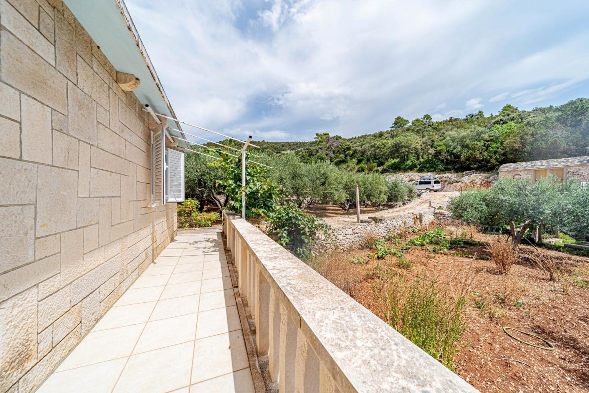 Seaside House For Families With Children Cove Rasohatica, Korcula - 4386 룸바르다 외부 사진